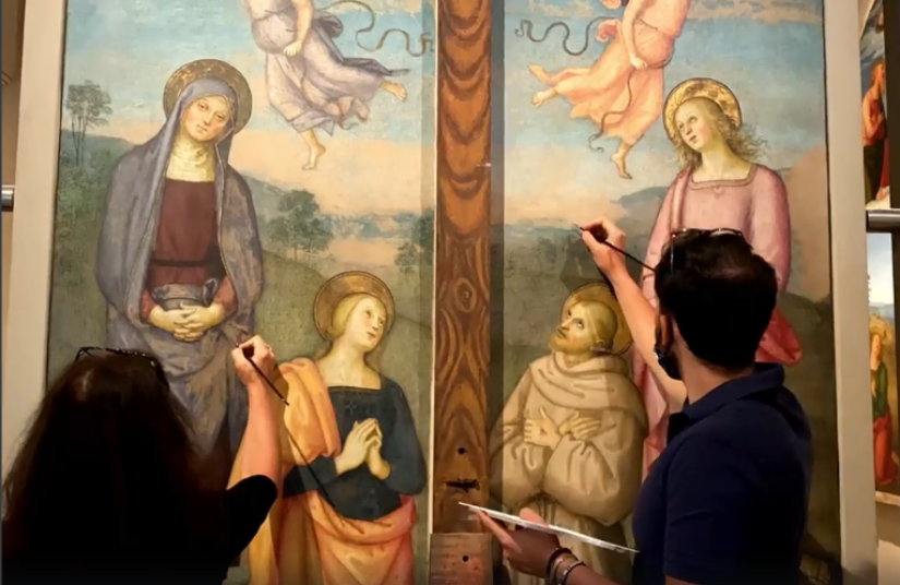 Concetti con Confindustria per il restauro di Perugino