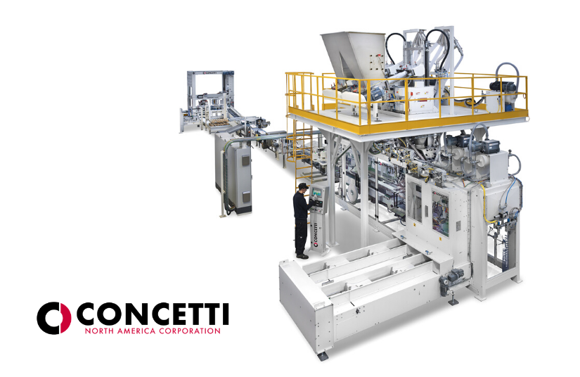 Complete flour packing line in St. Louis