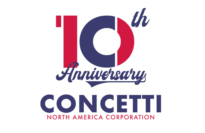 Concetti North America celebrates its 10th anniversary