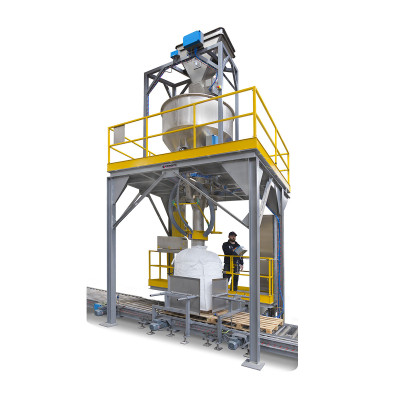 Wiege- und abfüllsysteme für big bags mit nettowaage